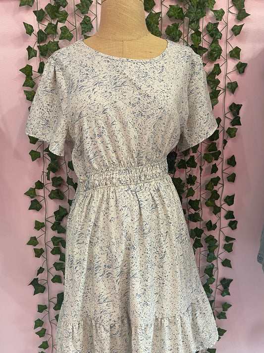 White Spotted Dress