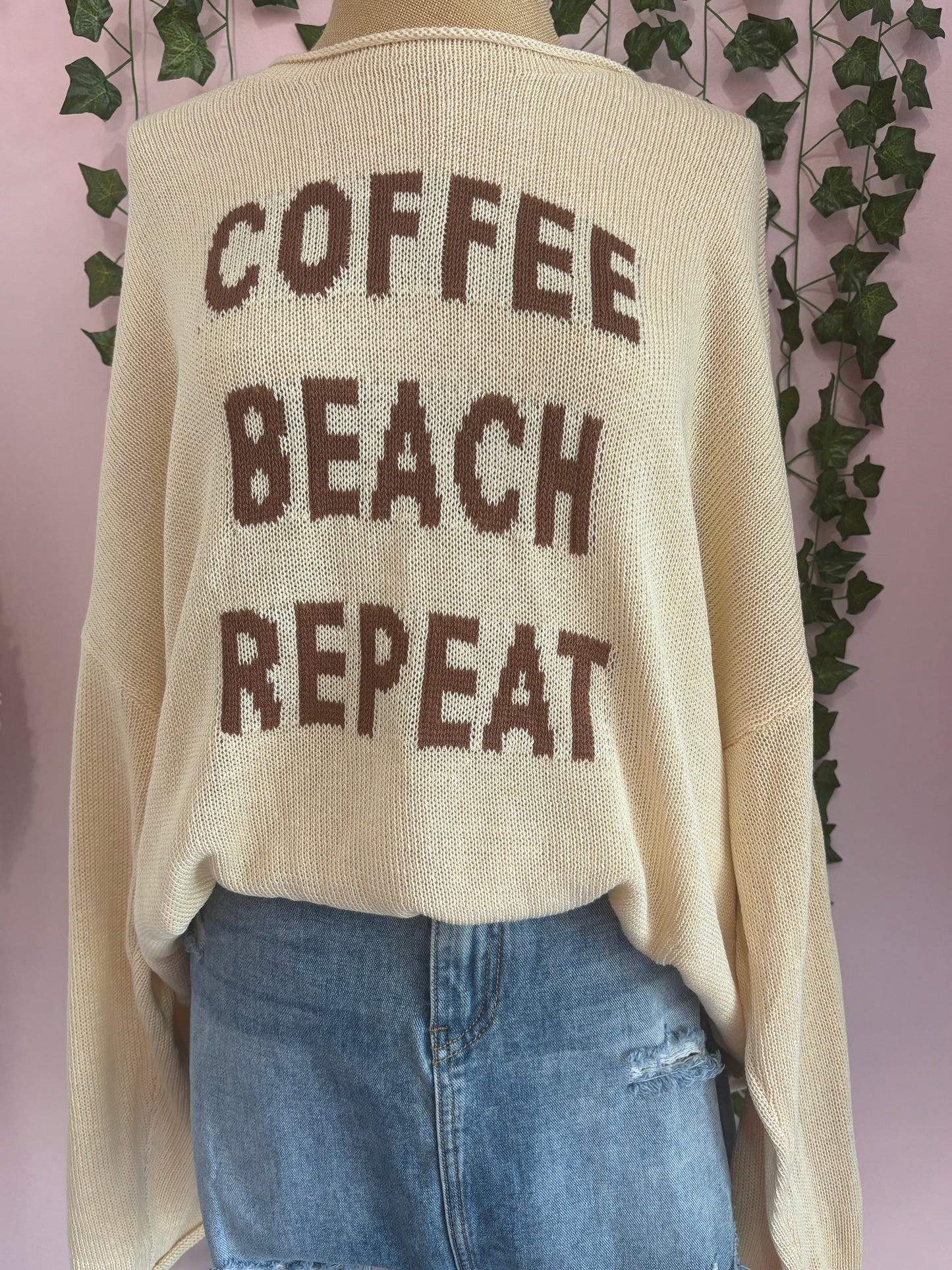 Coffee Beach Repeat Long Sleeve